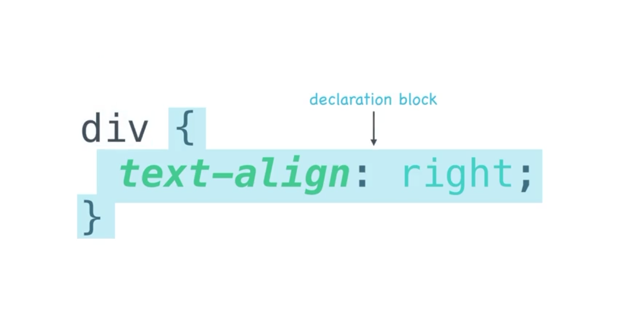 declaration block